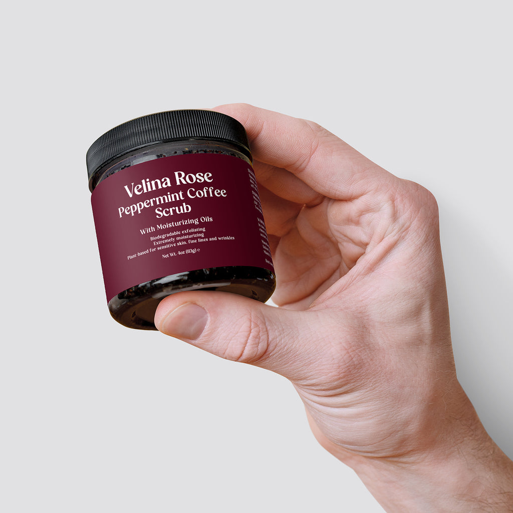 Peppermint Coffee Scrub