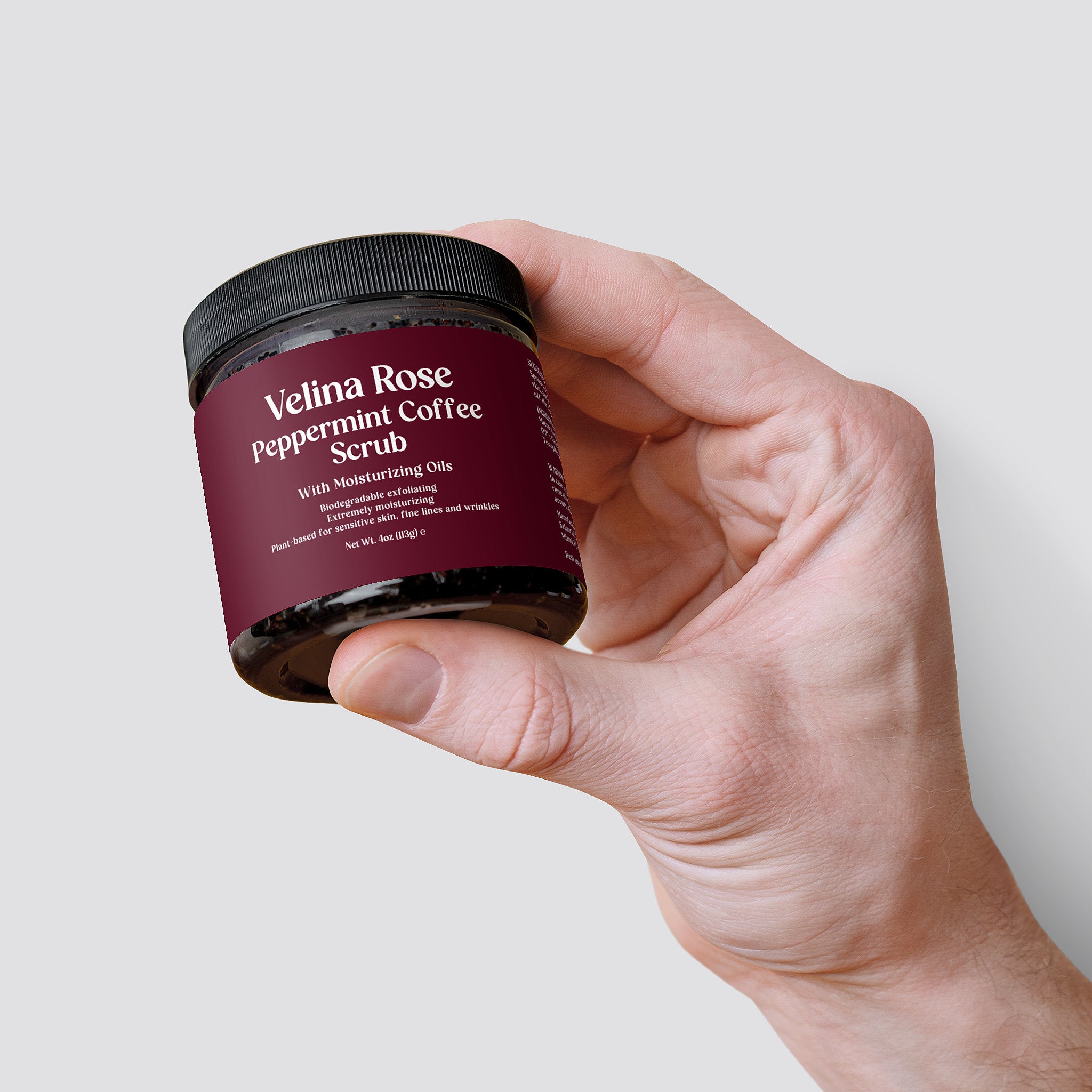 Peppermint Coffee Scrub