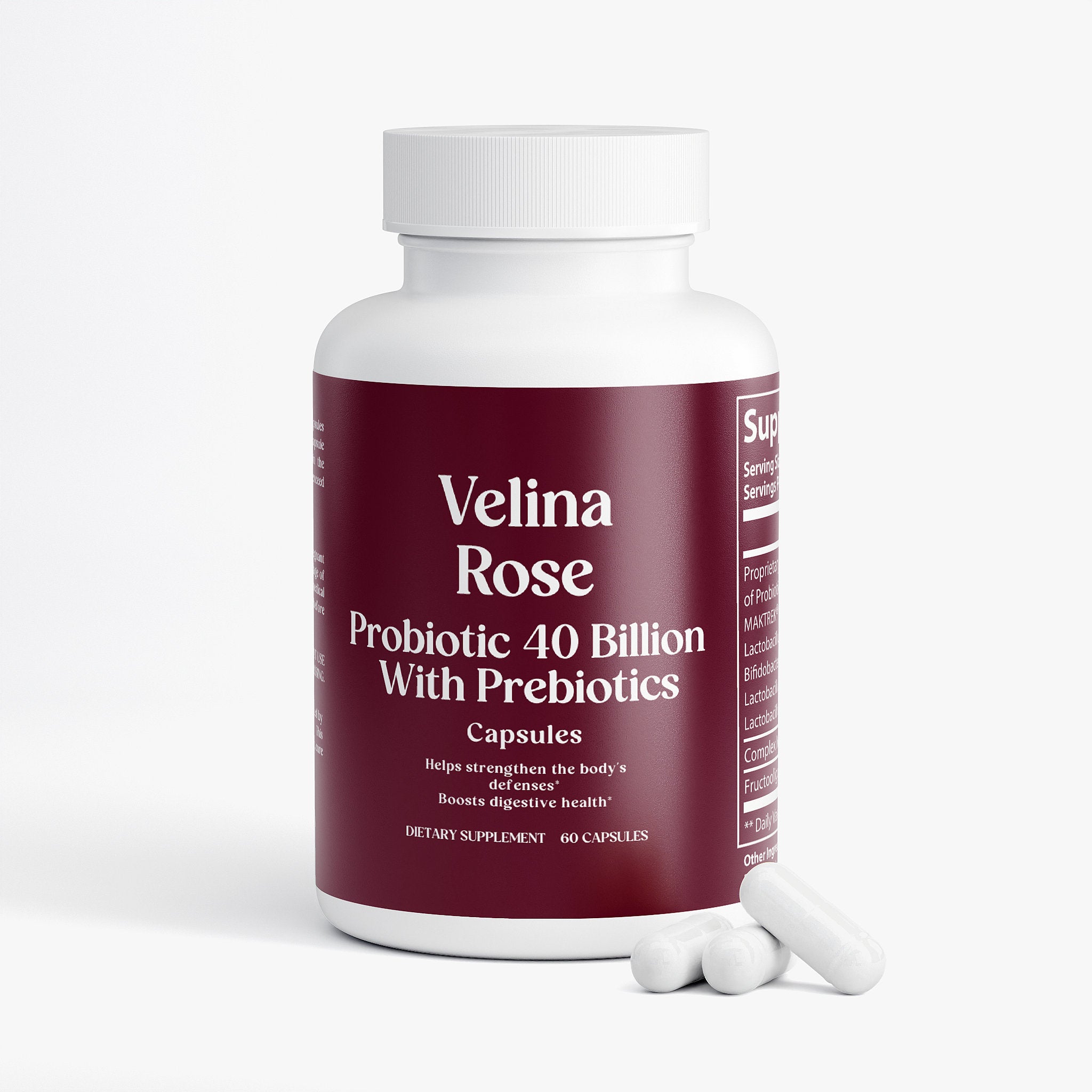Probiotic 40 Billion with Prebiotics