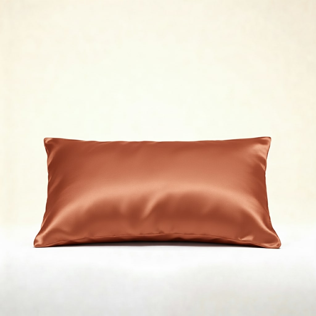 Terracota Orange - 100% Mulberry Silk Pillowcase