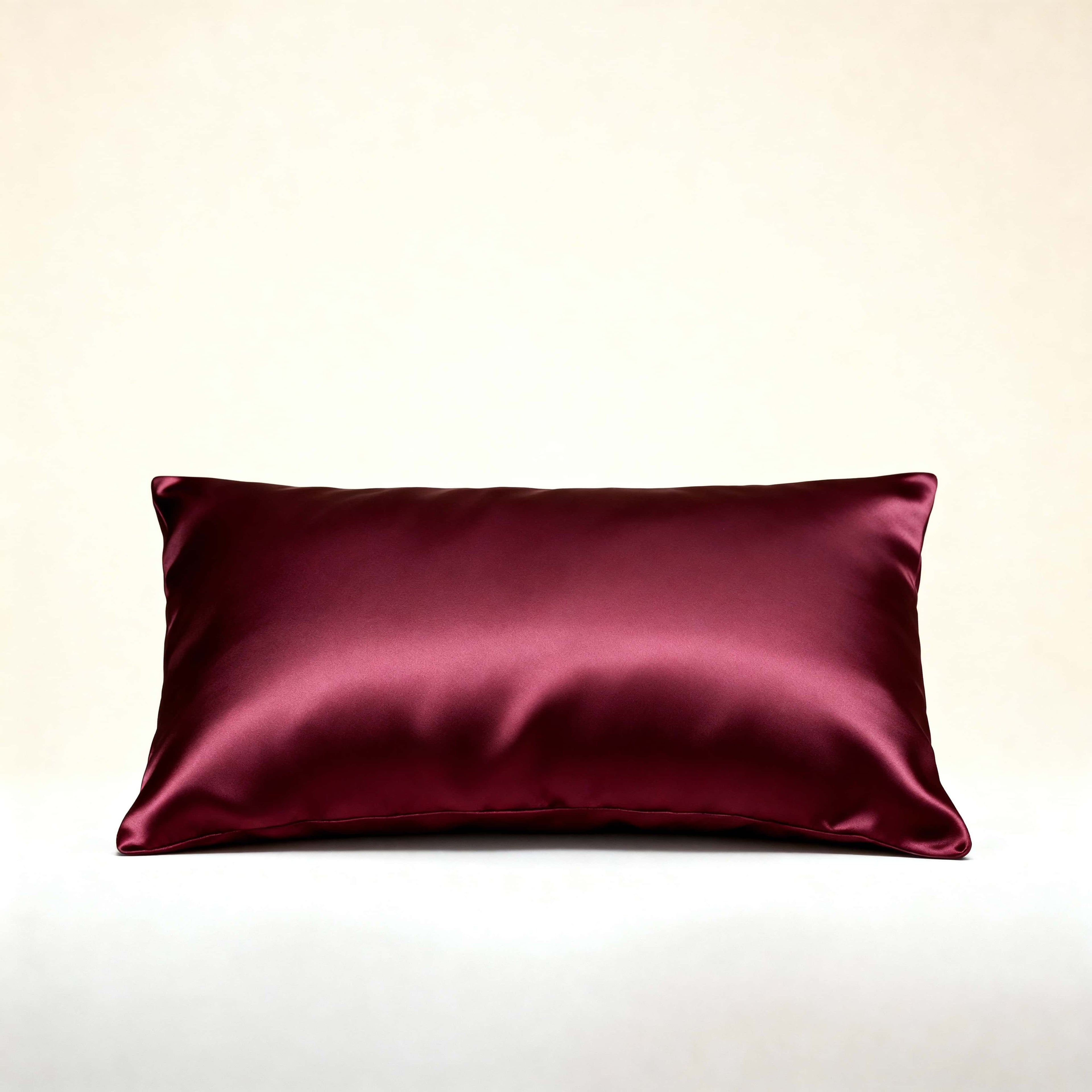 Velina Red - 100% Mulberry Silk Pillowcase