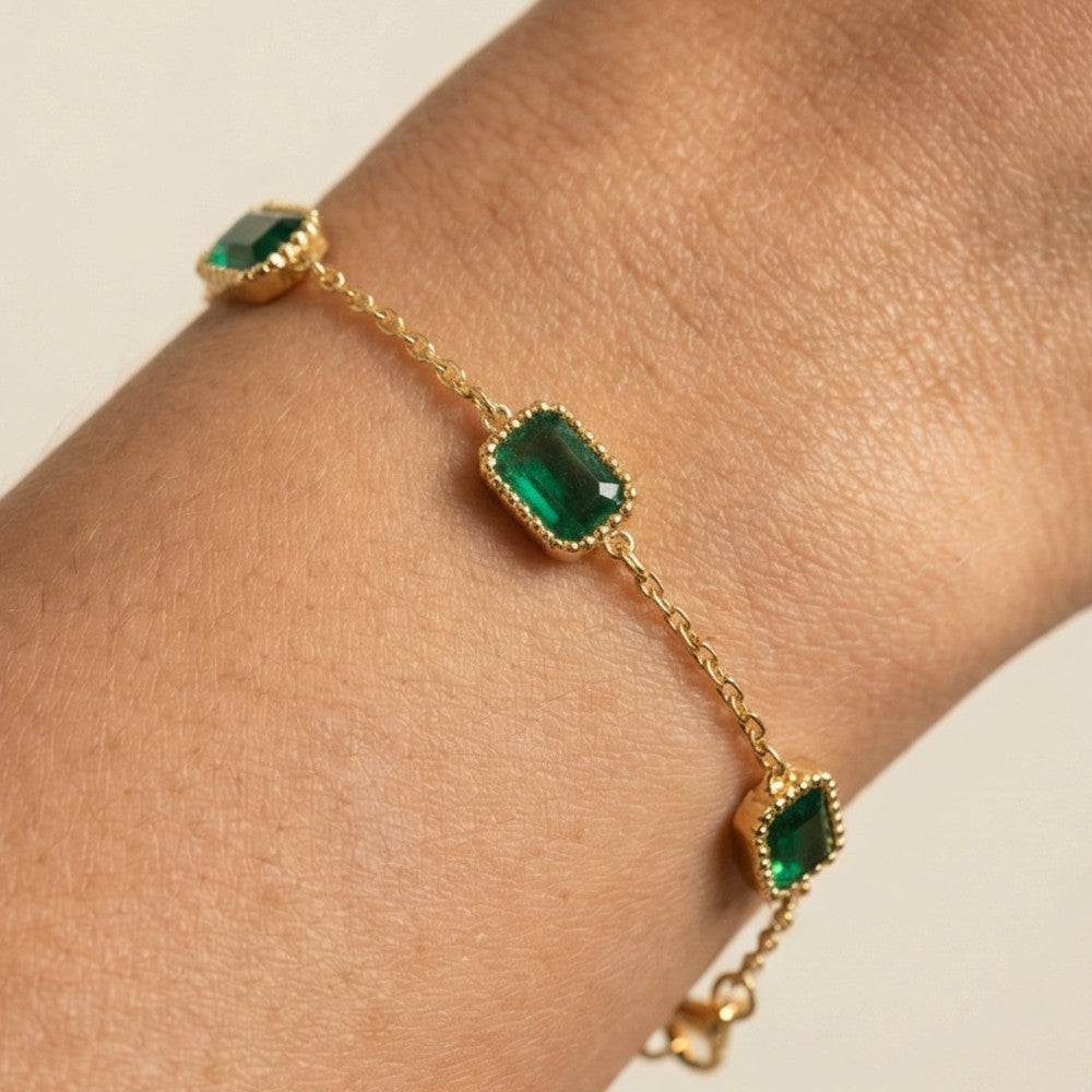 Valea Emerald Bracelet
