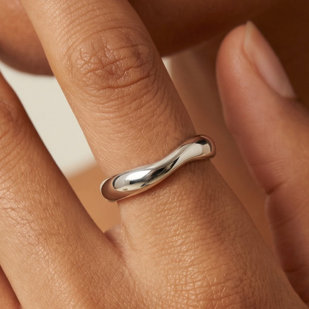 Silver Linnea Ring