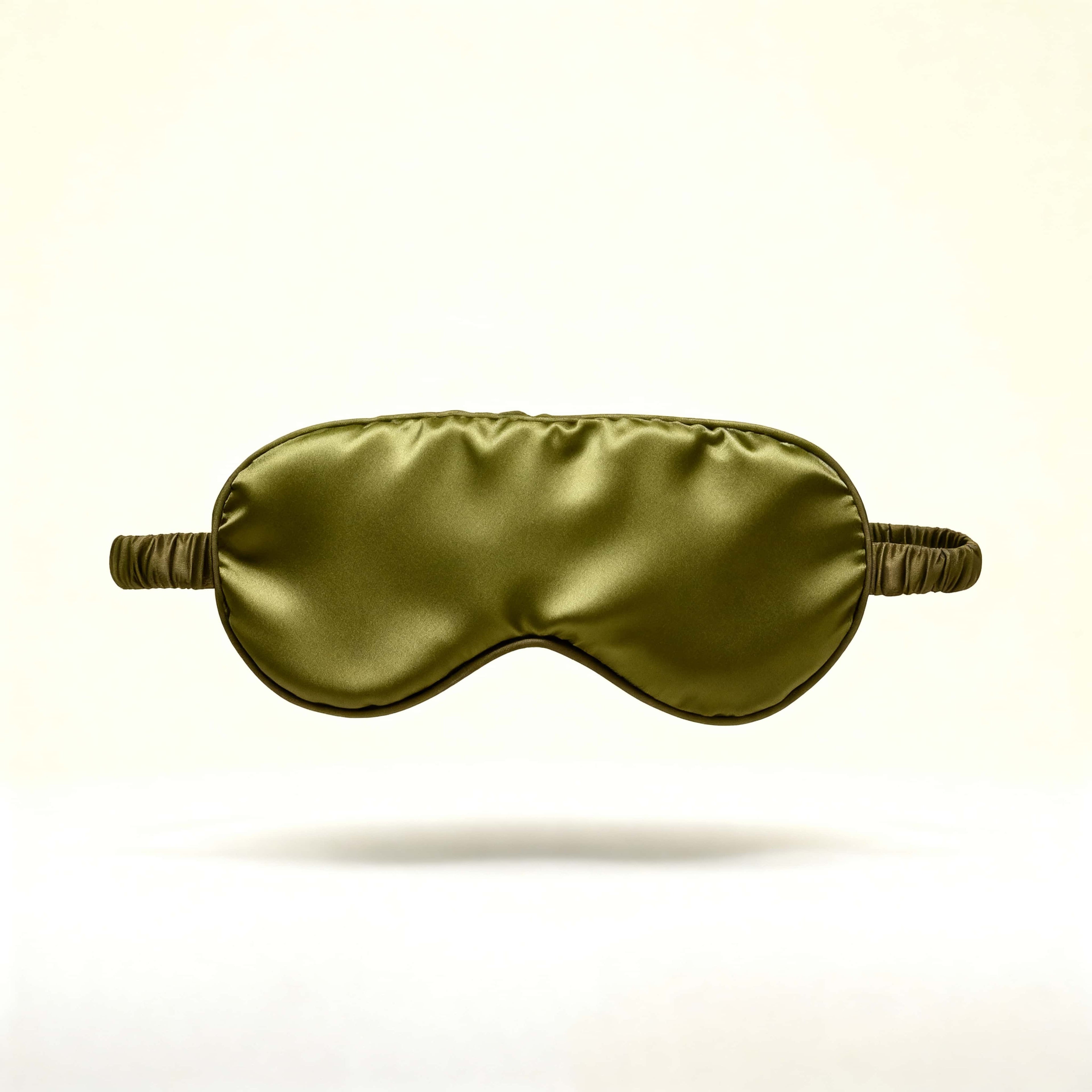 Olive Green - 100% Mulberry Silk Sleep Mask