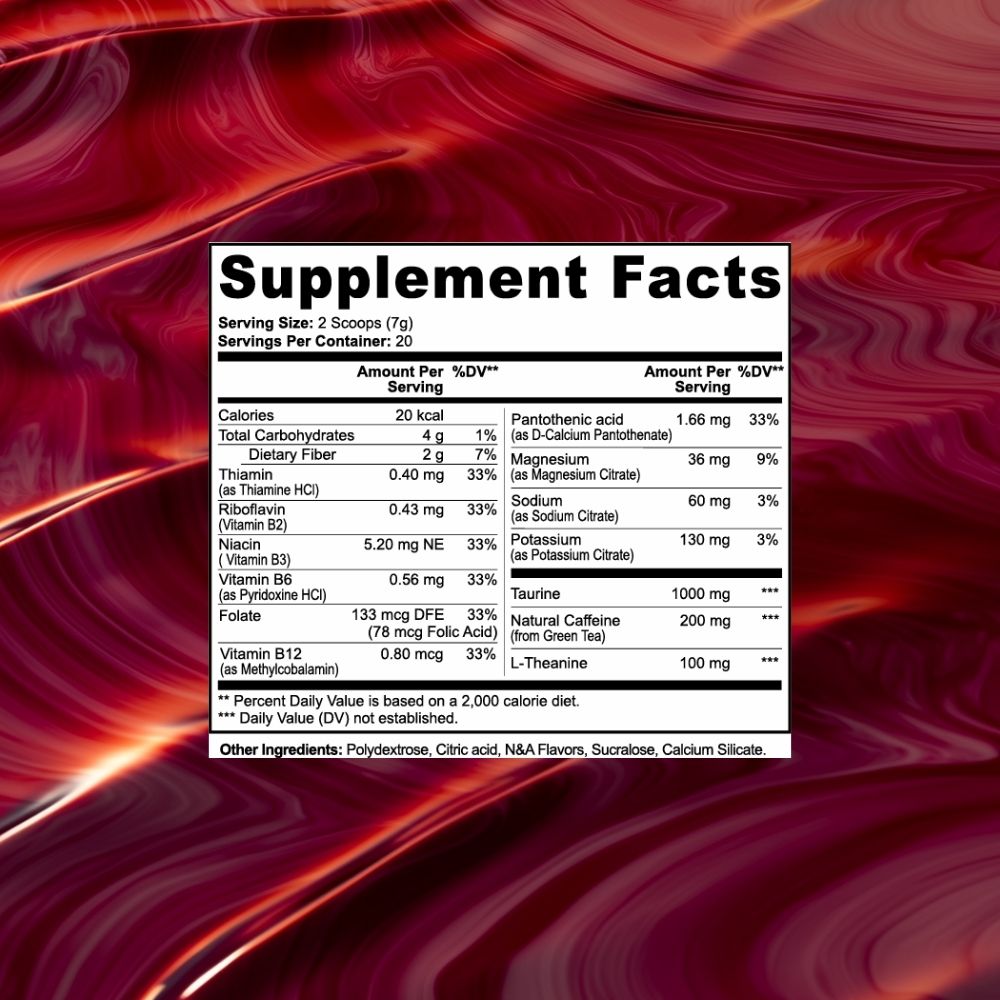 Energy Powder (Lychee Splash Energy)