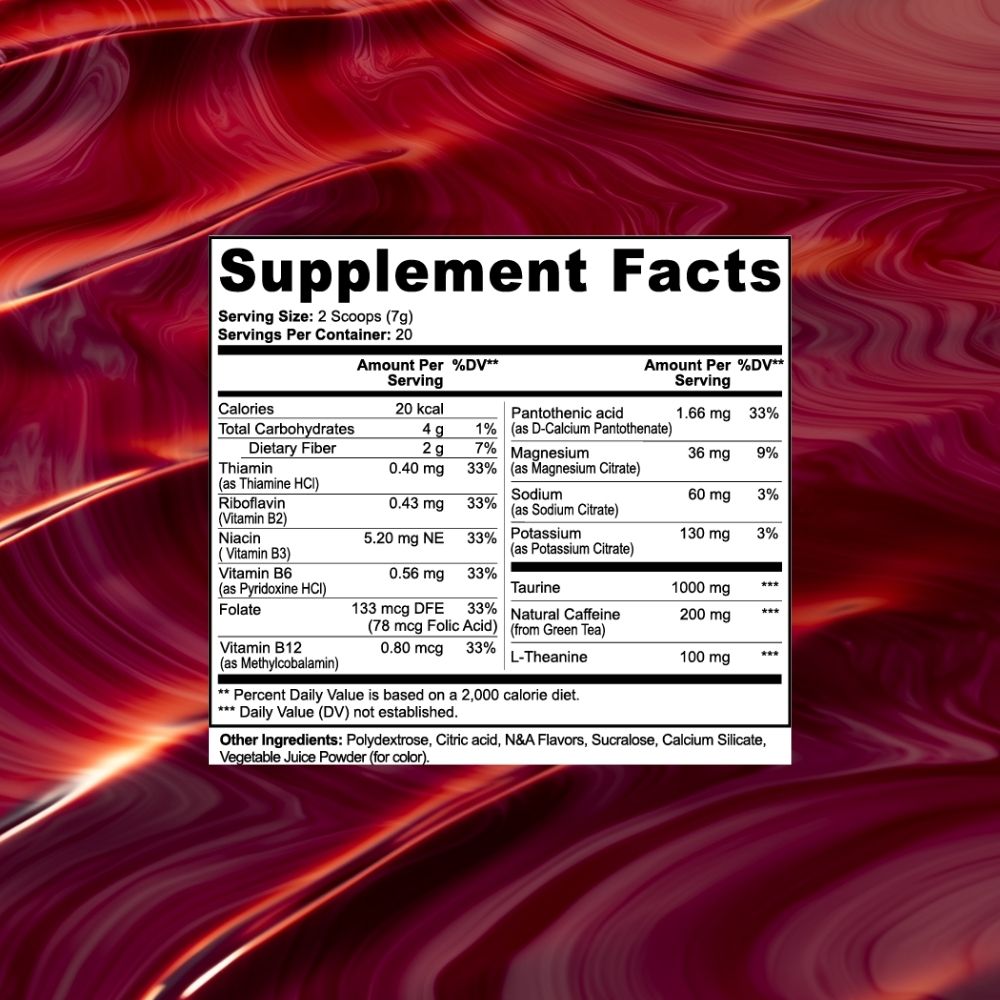 Energy Powder (Fruit Punch)