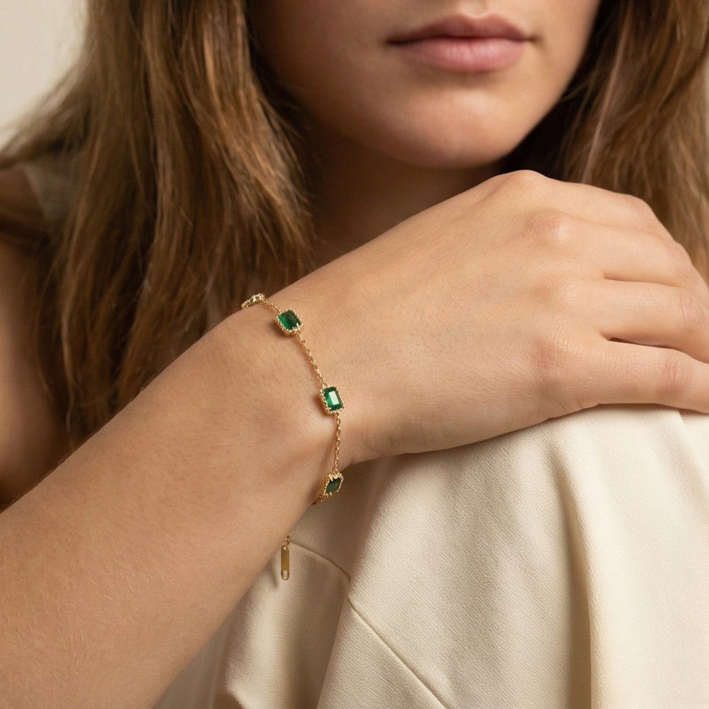Valea Emerald Bracelet