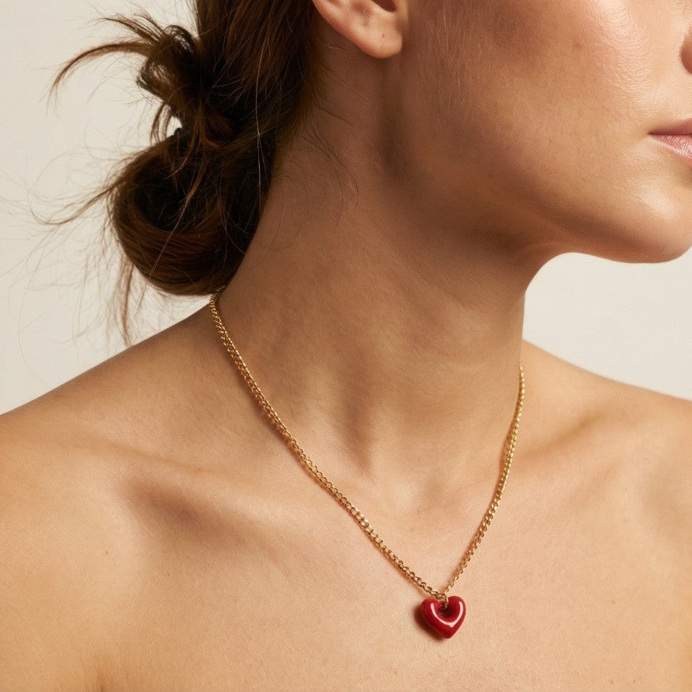 Rosalie Heart Necklace