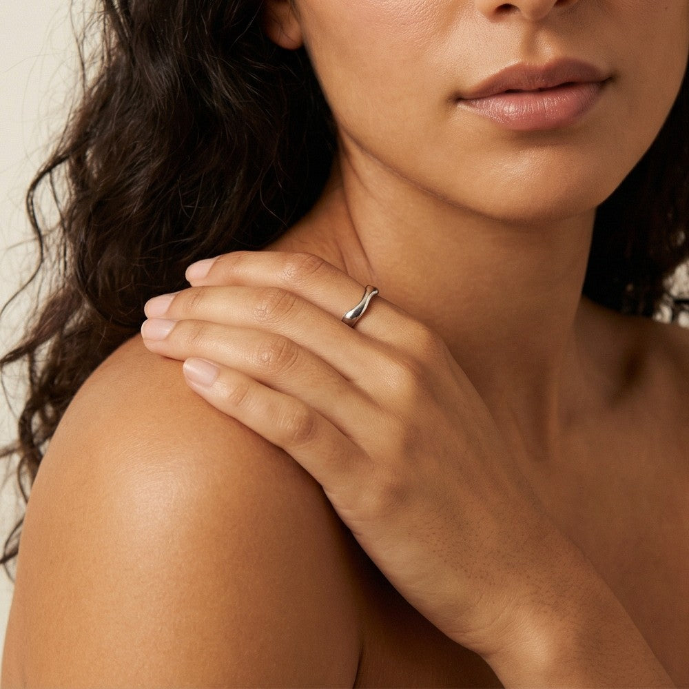 Silver Linnea Ring