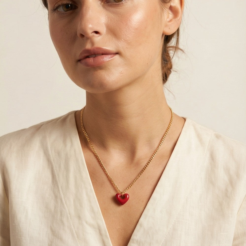 Rosalie Heart Necklace