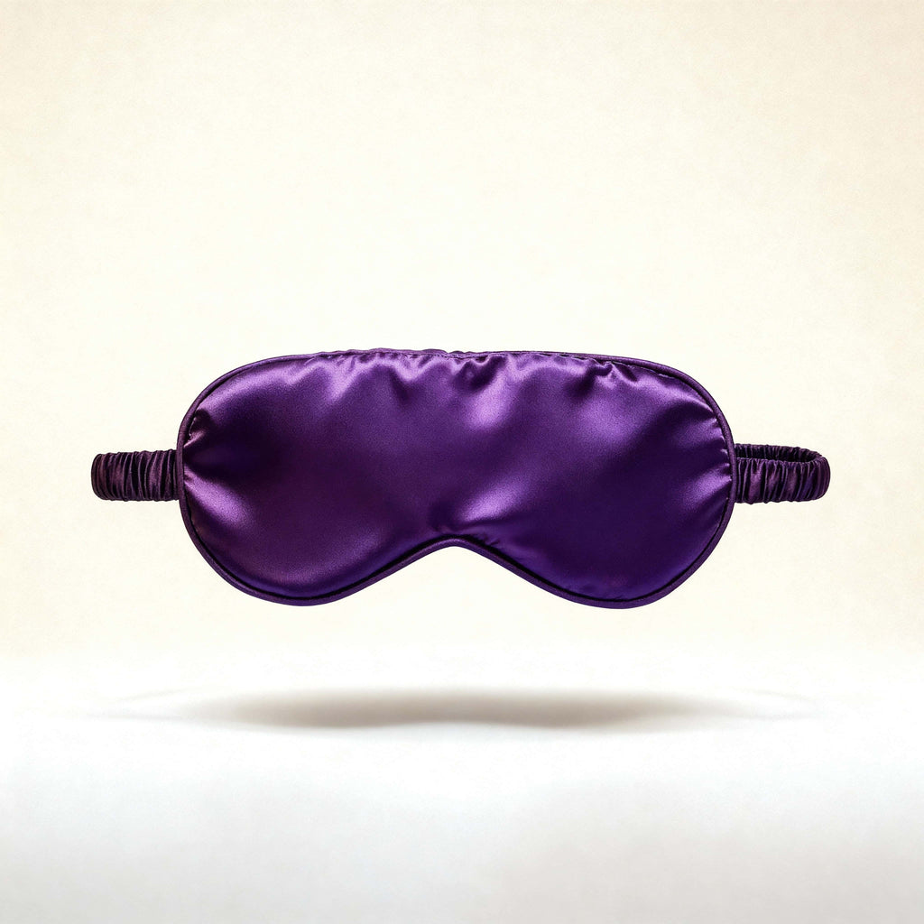 Purple - 100% Mulberry Silk Sleep Mask