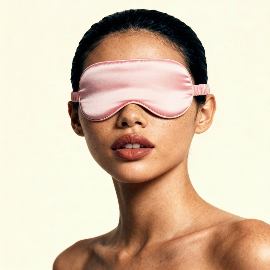 Rose Pink - 100% Mulberry Silk Sleep Mask